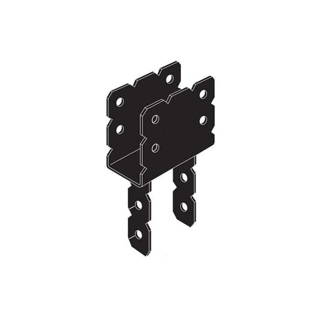 Simpson Strong-Tie OCC88 (8"x 8") Ornamental Column Cap - Black Powder-Coated