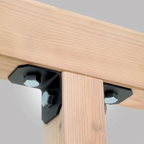 Simpson Strong-Tie OHA33 (3-1/8" x 3") Black Powder-Coated Ornamental Heavy Angle - 2