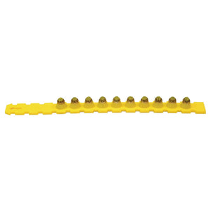 Simpson Strong-Tie P27SL4A-R100 (0.27 Caliber) Plastic 10-Shot Strip Loads, Yellow (100 Pack) - 2
