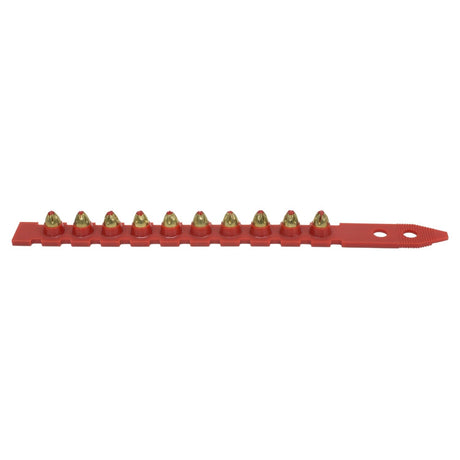 Simpson Strong-Tie P27SL5A-R100 (0.27 Caliber) Plastic, 10-Shot Strip Loads, Red (100 Pack) - 3