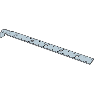 Simpson Strong-Tie PA28Z (29") 12 Gauge Purlin Anchor and Strap-Tie Holdown, ZMAX Finish - 2