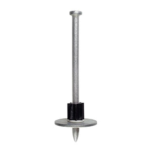 Simpson Strong-Tie PDPAWL-200 (1" washer, 2", 0.157") Powder-Actuated Pin with Washer - Mechanically Galvanized Steel (100 Pack)