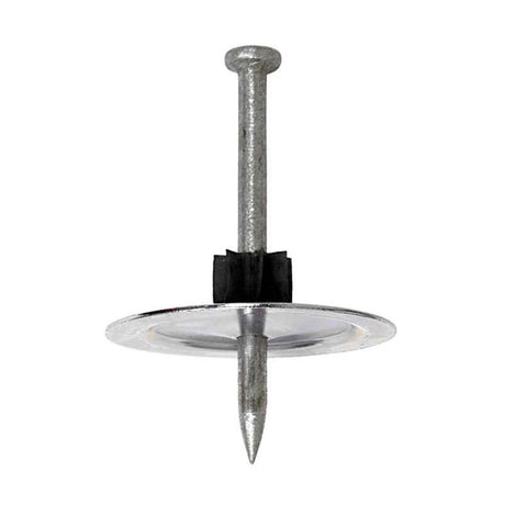 Simpson Strong-Tie PINW-200 (2") Powder-Actuated Metal-Washered Pin for Insulation Board (50 Pack)