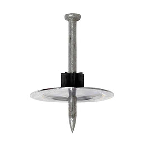 Simpson Strong-Tie PINW-250 (2-1/2") Powder-Actuated Metal-Washered Pin for Insulation Board (50 Pack)
