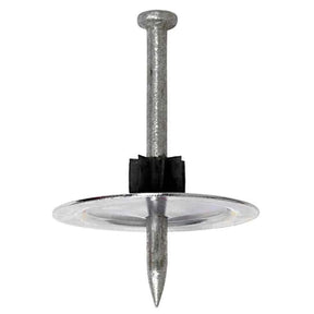 Simpson Strong-Tie PINW-300 (3") Powder-Actuated Metal-Washered Pin for Insulation Board (50 Pack)
