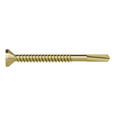 Simpson Strong-Tie PPHD11516B-4K Strong-Drive (#8 x 1-15/16" T25) PPHD Sheathing-to-CFS Screw, Yellow Zinc (4000 Pack)