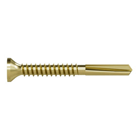 Simpson Strong-Tie PPHD134B1016 Strong-Drive (#10 x 1-3/4" T25) PPHD Sheathing-to-CFS Screw, Yellow Zinc (4000 Pack)