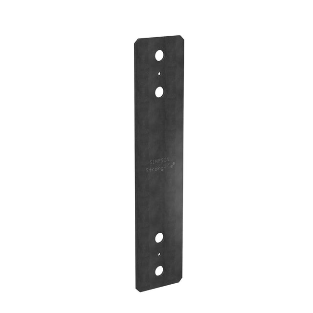 Simpson Strong-Tie PS418PC (4" x 18") Black Powder-Coated Piling Strap