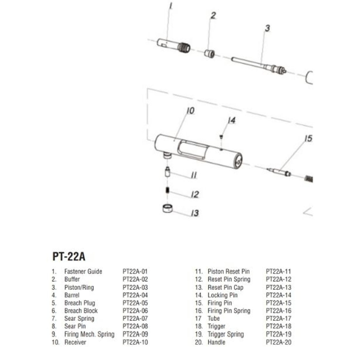 Simpson Strong-Tie PT22A-02 Buffer Replacement Part for PT-22A Tool