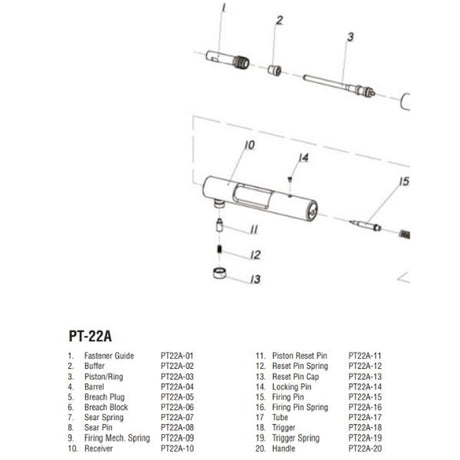 Simpson Strong-Tie PT22A-02 Buffer Replacement Part for PT-22A Tool