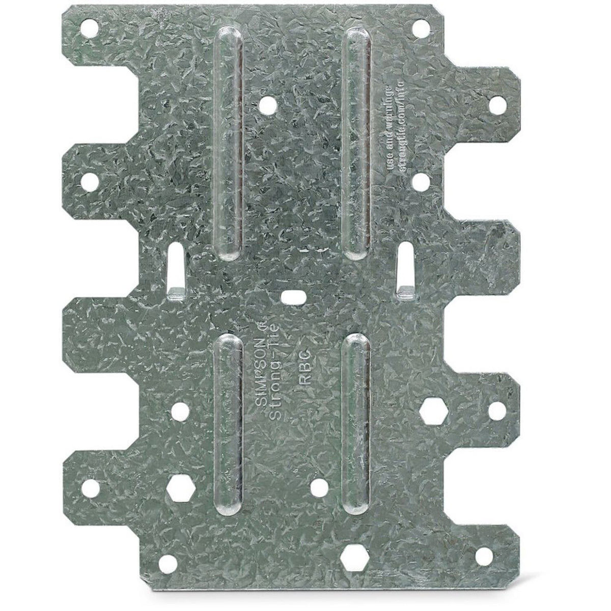 Simpson Strong-Tie RBC (4-1/2" x 5-3/4") Galvanized Roof Boundary Clip for Wood and Masonry Walls