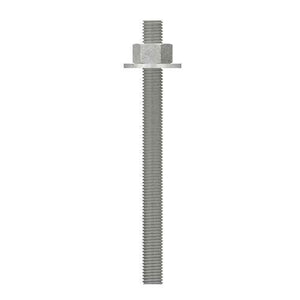 Simpson Strong-Tie RFB#5X8HDGP2 (5/8" x 8") Hot-Dip Galvanized Retrofit Bolt (2 Pack)