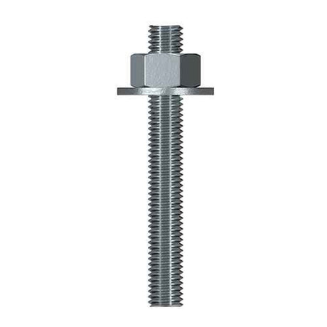 Simpson Strong-Tie RFB#4X5HDGP2 (1/2" x 5") Hot-Dip Galvanized Retrofit Bolt (2 Pack)