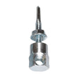 Simpson Strong-Tie RSH37112N-5 (#12-20 x 1-1/2", 3/8") Horizontal Steel Rod Hanger Zinc-Plated Carbon Steel Horizontal Threaded Anchor with Nut (25 Pack)