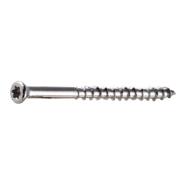 Simpson Strong-Tie S07100WP1 Deck-Drive (#7 x 1") T-15 DWP Wood SS Screw, Trim Head, Type 305 (1 lb.)