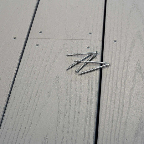 Simpson Strong-Tie S07225FB5 (#7 x 2-1/4") Trim-Head Screw, Square Drive Type 305 Stainless Steel (5 lb. Tub) - 3