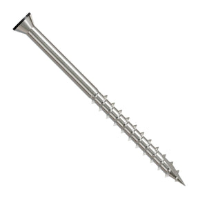 Simpson Strong-Tie S07225FT1WH01 (#7 x 2-1/4") Trim-Head Screw, 6-Lobe Drive T-15 Type 305, White (1 lb.)