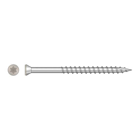 Simpson Strong-Tie S07225FTBGR01 (#7 x 2-1/4") Trim-Head Screw 6-Lobe Drive T-15 Type 305 Gray 01 (1750 Pack)