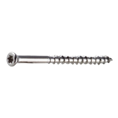 Simpson Strong-Tie S07250WPB Deck-Drive (#7 x 2-1/2") T-15 DWP Wood SS Screw, Trim Head, Type 305 (1750 Pack)