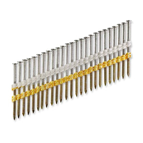 Simpson Strong-Tie S10A350CNB (3-1/2" x .131") 20-22 Degree Collated SS Ring-Shank Nails - Type 304 (4000 Pack)