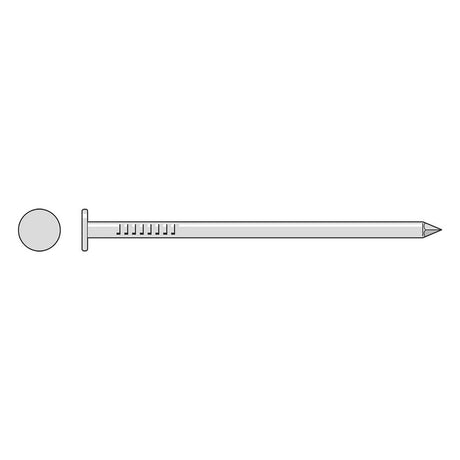 Simpson Strong-Tie S10CN5 (3" x 0.148") Common Nail Smooth Shank Type 304 Stainless Steel (5 lb. Tub) - 2
