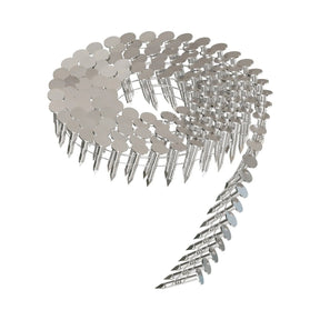 Simpson Strong-Tie S11A100RNB (1 in.) 15 Degree Wire Coil, Full Round Head, Ring-Shank Roofing Nail (7200 Pack)