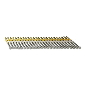 Simpson Strong-Tie S11A237KJB (2-3/8") 11GA 304SS 20-22 Degree Casing Head Ring-Shank Nail - Brown (1000 Pack) - 2