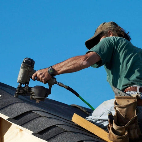 Simpson Strong-Tie S11N087RNB (7/8" x .12)0 15 Degree Wire Coil Full Round Head Smooth-Shank Roofing Nail (7200 Pack) - 2