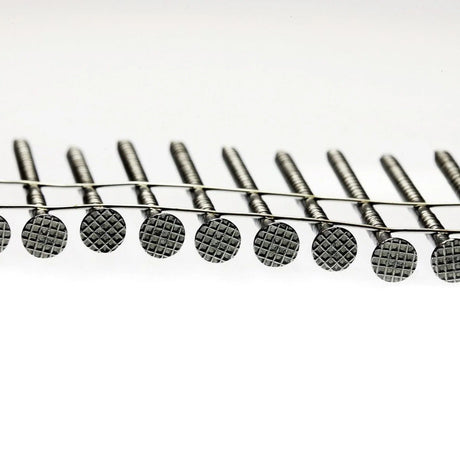 Simpson Strong-Tie S12A300PNJ (3 in. x 0.099 in.) 15 Degree Wire Coil Full Round Head Ring-Shank Decking/Framing Nail (1800 Pack) - 2