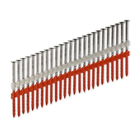 Simpson Strong-Tie S12S250CNB (20 Degree -22 Degree) Plastic Strip Full Round Head Screw-Shank Nail (4000 Pack)