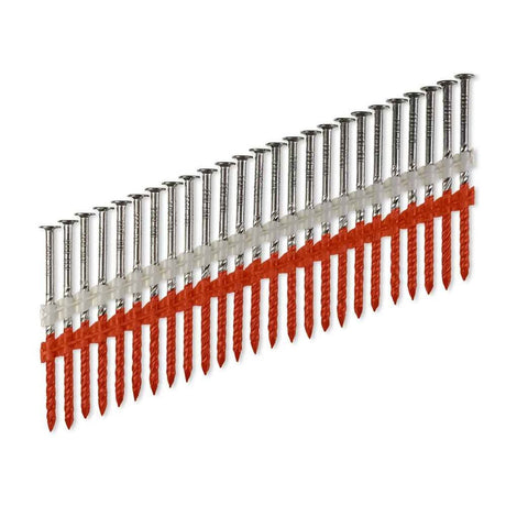 Simpson Strong-Tie S12S250CNJ (20-22 Degree) Plastic Strip Full Round Head Screw-Shank Nail (1000 Pack)