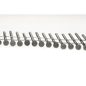 Simpson Strong-Tie S13A200SNBP (2 in.) 15 Degree Wire Coil Full Round Head Ring-Shank Siding Nail (1200 Pack) - 2