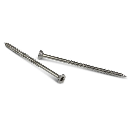 Simpson Strong-Tie S14400WP5 Strong-Drive (#14 x 4") T27 DWP Wood SS Screw, Flat Head, Type 305 (5 lb. Tub) - 4