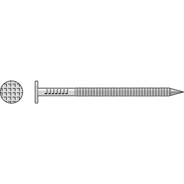 Simpson Strong-Tie S16SNDB (3-1/2" x 0.120") 11 Ga Annular Ring Shank Wood Siding Nail - Type 304 (25 lb. Tub)