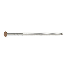 Simpson Strong-Tie S16SNDS5 (3-1/2" x 0.120") Painted Siding Nail Type 304 Stainless Steel, Sienna (5 lb. Tub)
