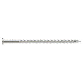 Simpson Strong-Tie S40ACN5 (5" x 0.203") Common Nail, Annular Ring Shank, Type 304 Stainless Steel (5 lb. Tub)