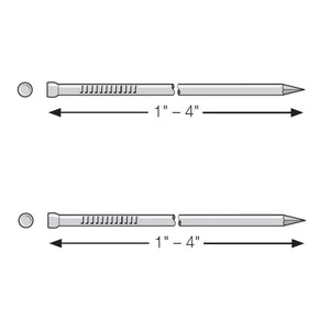 Simpson Strong-Tie S4FN5 (1-1/2") 14ga 4D Smooth Shank Finishing Nail - Type 304 (5 lb.Pkg) - 2