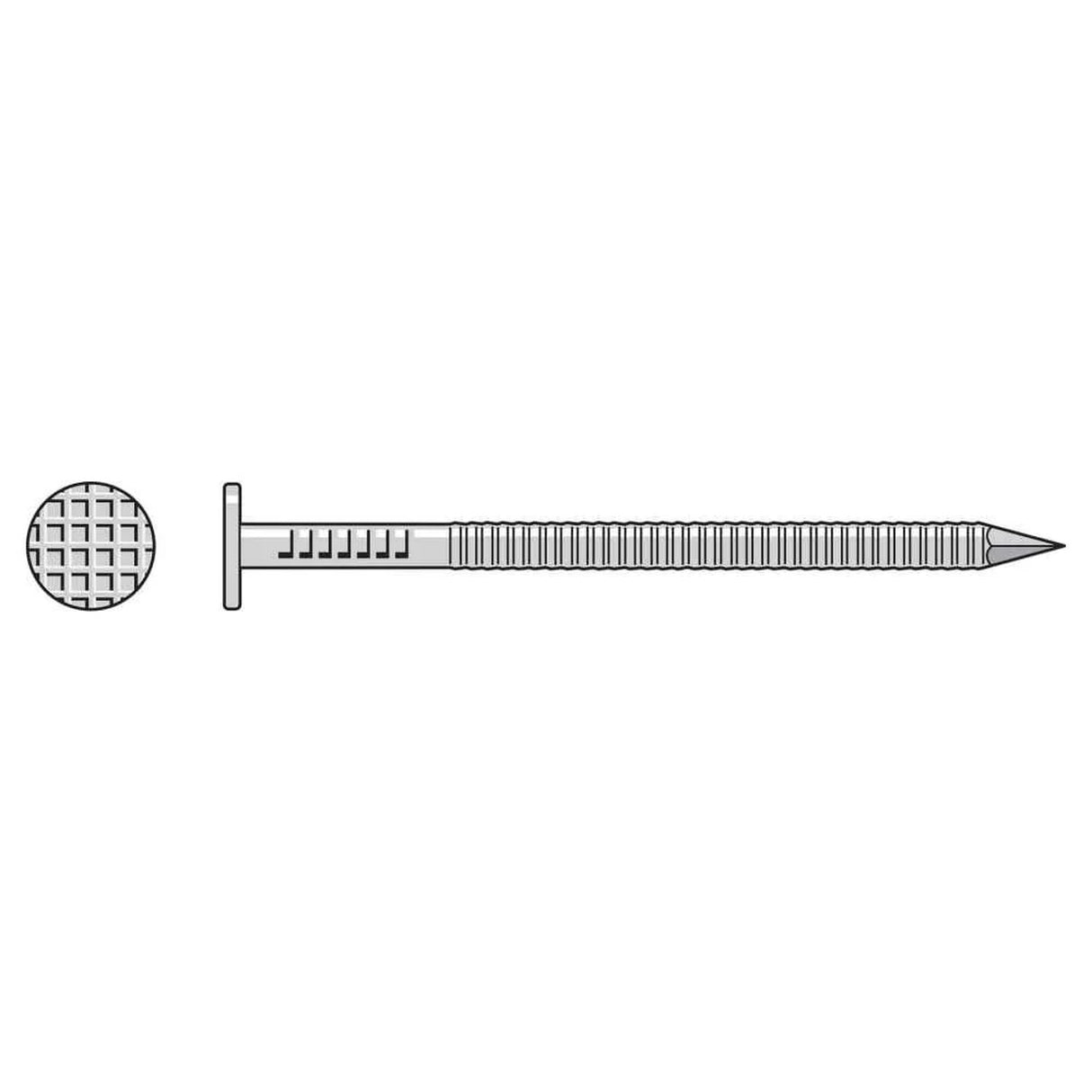 Simpson Strong-Tie S4SN71 (1-1/2" x 0.083") Shake and Shingle Siding/Roofing Nail, Type 304 (1 lb. Tub)
