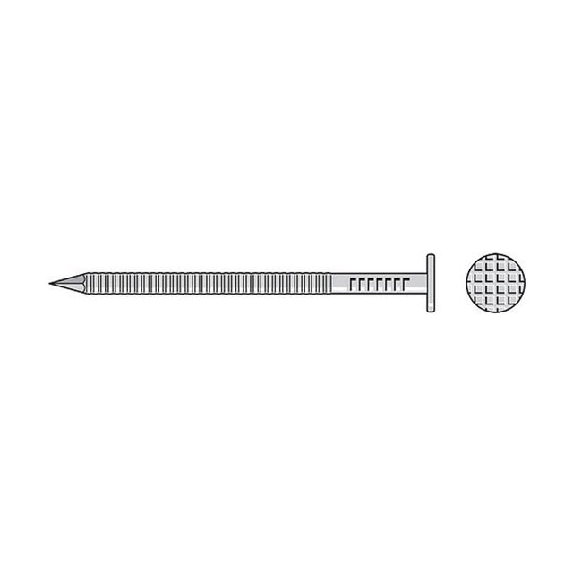 Simpson Strong-Tie S8SNDT1 (2-1/2" x .092") 14Ga Stainless Steel Painted Siding Nail - Tan (1 lb.)