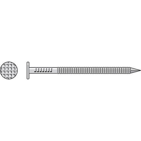 Simpson Strong-Tie S8SNDT1 (2-1/2" x .092") 14Ga Stainless Steel Painted Siding Nail - Tan (1 lb.) - 2