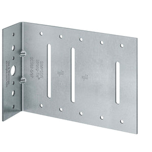 Simpson Strong-Tie SCS62-5/118-KT25 (8" x 118 mil) 10 Gauge SCS Seismic Bypass Framing Connector Kit with Screws, G90 Galvanized (25 Pack)
