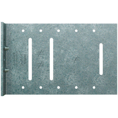 Simpson Strong-Tie SCS62-5/118-KT25 (8" x 118 mil) 10 Gauge SCS Seismic Bypass Framing Connector Kit with Screws, G90 Galvanized (25 Pack) - 2