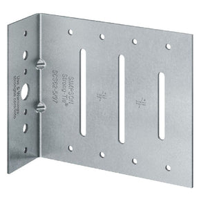 Simpson Strong-Tie SCS62-5/68-KT25 (6" x 68 mil) 14 Gauge SCS Seismic Bypass Framing Connector Kit with Screws, G90 Galvanized (25 Pack)