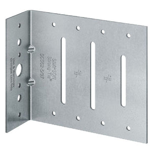 Simpson Strong-Tie SCS62-5/68-KT25 (6" x 68 mil) 14 Gauge SCS Seismic Bypass Framing Connector Kit with Screws, G90 Galvanized (25 Pack)