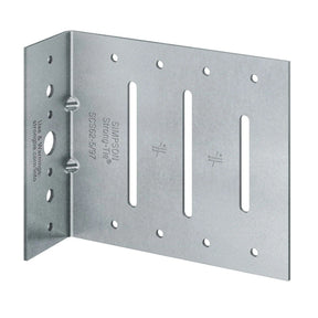 Simpson Strong-Tie SCS62-5/97-KT25 (6" x 97 mil) 12 Gauge SCS Seismic Bypass Framing Connector Kit with Screws, G90 Galvanized (25 Pack)