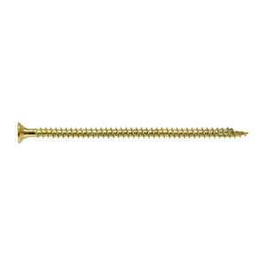 Simpson Strong-Tie SDCF22700-R50 Strong-Drive (0.590" x 7") T40 Yellow Zinc Timber-CF Screw, Flat Head w/ Nibs (50 Pack)