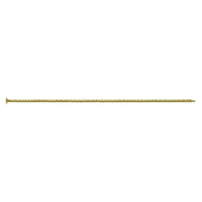 Simpson Strong-Tie SDCF272358-R25 Strong-Drive (0.725" x 23-5/8") T50 Yellow Zinc Timber-CF Screw, Flat Head w/ Nibs (25 Pack)