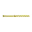 Simpson Strong-Tie SDCP22614-R50 Strong-Drive (0.225" x 6-1/4") T40 Yellow Zinc SDCFC Timber-CFC Screw, Flat Head w/ Nibs (50 Pack)