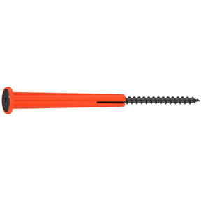 Simpson Strong-Tie SDPW14500NB-R20 Strong-Drive (0.140" x 5") T25 SDPW E-coat Deflector Screw, Washer Head, Orange (20 Pack)