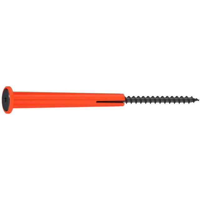 Simpson Strong-Tie SDPW14500NB-R20 Strong-Drive (0.140" x 5") T25 SDPW E-coat Deflector Screw, Washer Head, Orange (20 Pack)